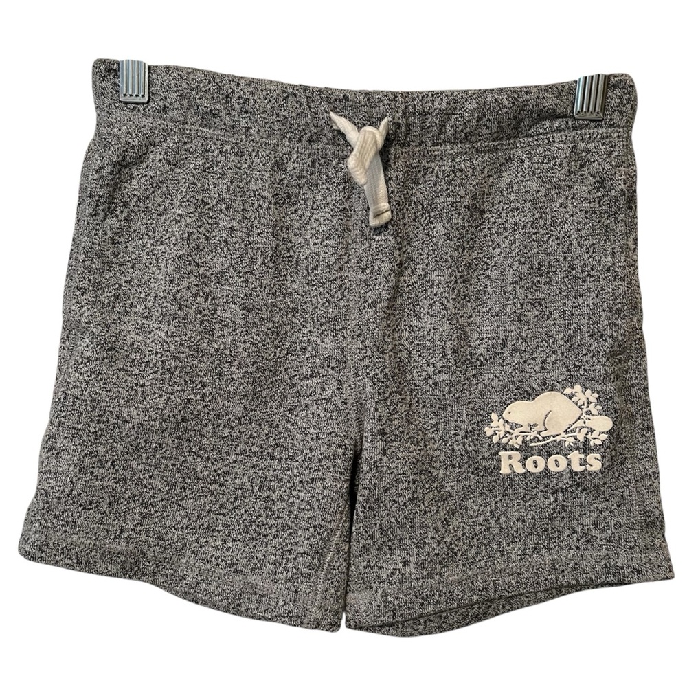 Roots Kids Grey Sweat Shorts